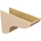 Ekena Millwork 9"W x 27"D x 18"H Classic Carmel Rough Cedar Woodgrain TimberThane Corbel, Primed Tan CORUR09X27X18CARRCPR - alternate 2